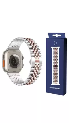 Pulseira Aço inox Lux Para Apple Watch na internet