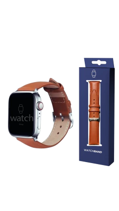 Pulseira Couro Social Lisa para apple watch - comprar online