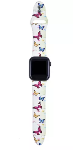 Imagem do Pulseira Silicone Estampada Para Apple Watch