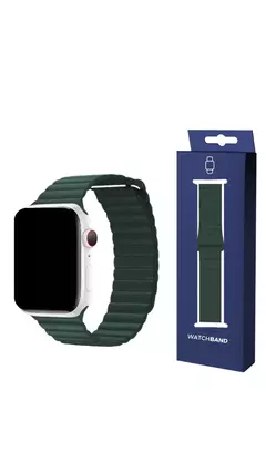 Pulseira Couro Loop Magnética Para Apple Watch - comprar online