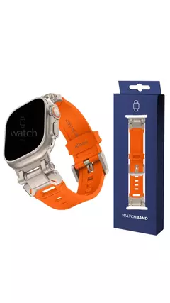 Pulseira Silicone Iron Grip Para Apple Watch - comprar online