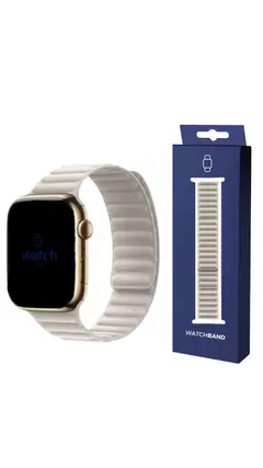Pulseira Elos Magnético Tecido Para Apple Watch - Watch shop