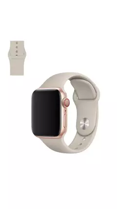 Pulseira Silicone Sport lisa para Apple Watch - loja online