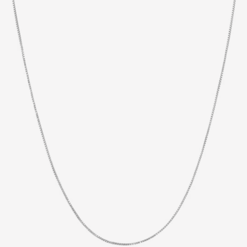 CORRENTE VENEZIANA EM PRATA 50CM