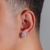 BRINCO PONTO LUZ em prata 10MM- (masculino) - comprar online