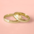 ALIANÇAS CLASSIC ABAULADA CASAMENTO 3 MM OURO 18K