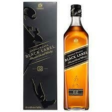 JOHNNIE WALKER BLACK LABEL 1L.