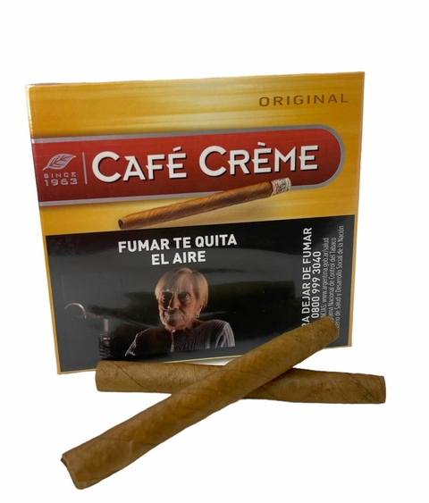 CAFE CREME ORIGINAL caja x 10 cigarritos