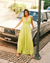 VESTIDO WENDY SEDA FOIL