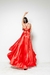 VESTIDO ADA SATEN ACAMPANADO - comprar online