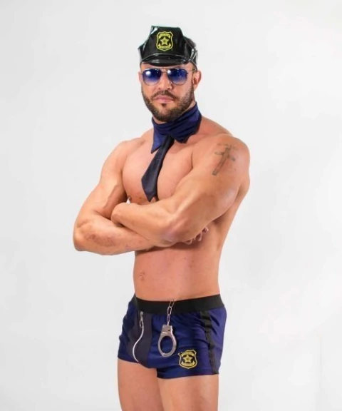 Fantasia Policial Federal 3 itens | Fantasia Masculina - comprar online