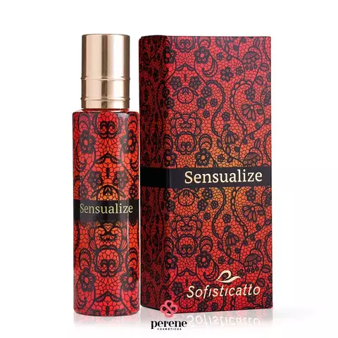 PERFUME SENSUALIZE FRAGRÂNCIA AFRODISÍACA FEMININO 30ML SOFISTICATTO - 1974 - comprar online