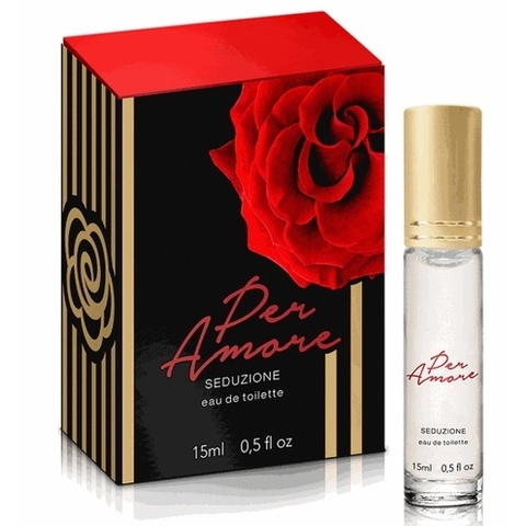 PERFUME AFRODISÍACO FEMININO PER AMORE 15ML INTT - IN0232
