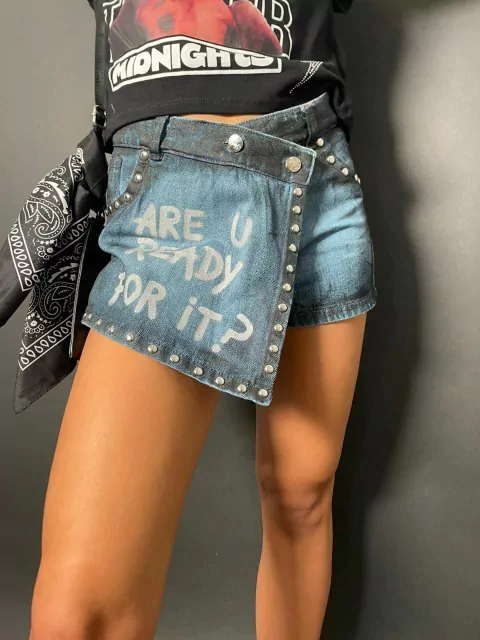 Skort Denim Ready