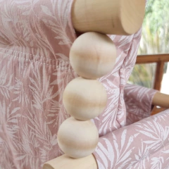 Combo Mellis: Hojas Beige + Hojas Rosa + 2 Colgadores - tienda online