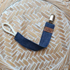Combo Hamaca Denim + Babero + Portachupete