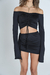 POLLERA ARIES NEGRA - comprar online
