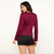 Blazer Transpassado Alfaiataria Cotton Bordô Miss Joy 7692 Feminino - loja online