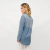 Camisa Jeans Manga Longa Delave Miss Joy 3136 Feminino