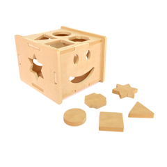 Encastre Didáctico Cubo Sonrisa