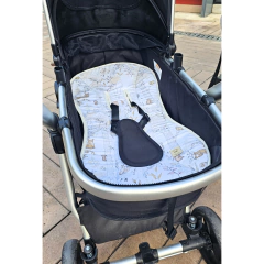 Colchoncito Funda Cochecito Universal Estampada - comprar online