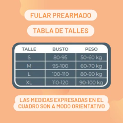 Fular Prearmado - OR deco