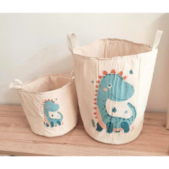 Combo X2 contenedores médium y maxi Dino - OR deco