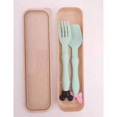 Set Tenedor y Cuchara Con Estuche Disney - comprar online