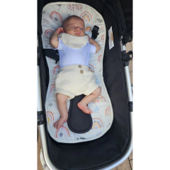 Colchoncito Funda Cochecito Universal Estampada