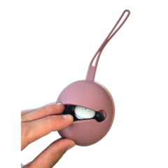 Imagen de Portachupete de Silicona Circular