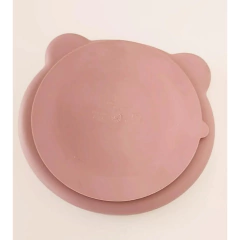 Plato de Silicona Antideslizante Osito - comprar online