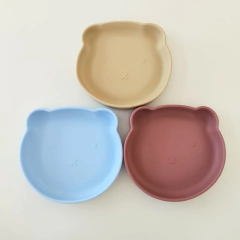 Plato de Silicona Antideslizante Osito - comprar online