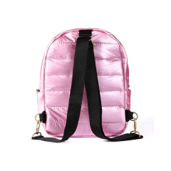 Mochila Paz Metal Pink - OR deco