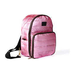 Mochila Paz Metal Pink - tienda online