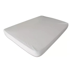 Sábana Ajustable Suelta Blanca (100 x 70) Outlet