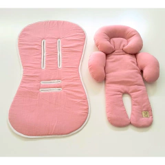 Set Funda Cochecito + Reductor Huevito Bebe Liso