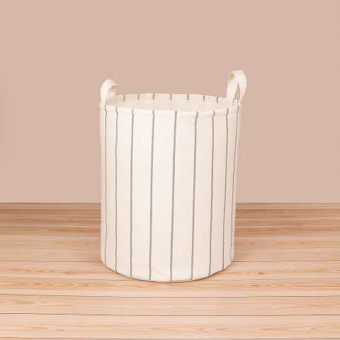 Maxi Organizador Rayado Crudo-Gris - comprar online