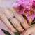  Anillo Acero Corazones  - comprar online