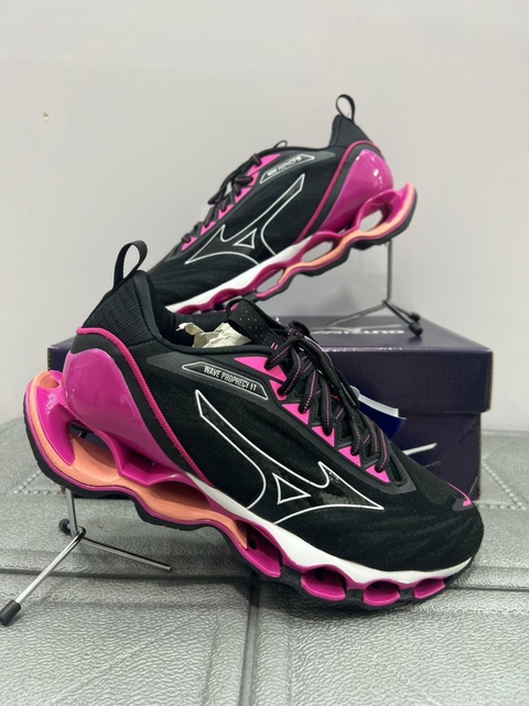 Mizuno Prophecy 11 - Preto/Rosa