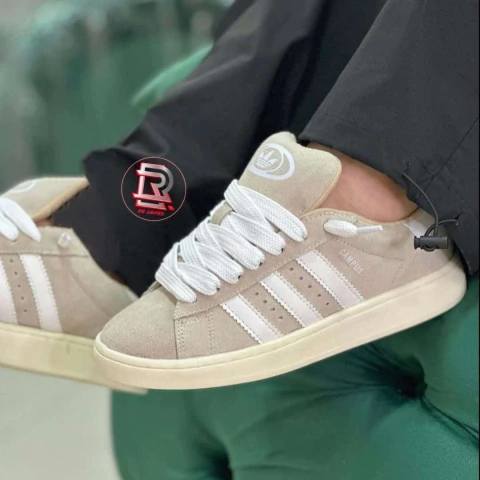 Adidas Campus - Bege/Branco