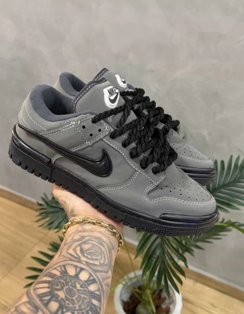 Nike Dunk twist - Cinza - comprar online