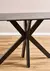 Dressoire base de metal negro y tapa de porcelanato 120x45cm - Alas Design