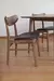 Mesa extensible a 194cm de madera oscura - tienda online