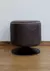 Puff con base negra giratoria ecocuero - comprar online