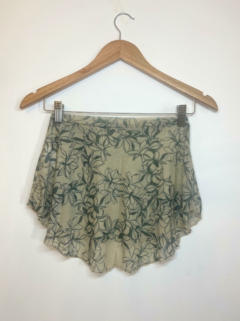 Saia Aula Floral - 2243011 - Verde