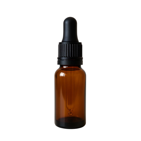 10 Frascos Colirio Europeo Ambar 20ml Pipeta Negra - comprar online