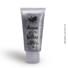 Cheguei para Brilhar Glitter Corporal Gel 20g - PRATA - comprar online