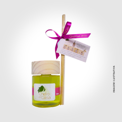 DIFUSOR DE VARETAS ROSA COM LARANJA - 350ML