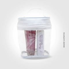 KIT BRONZEADOR + HIDRATANTE COM NECESSAIRE BEAUTY SUMMER CACÁ ANJOS