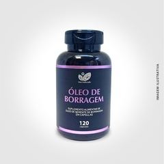 ÓLEO DE BORRAGEM 500mg 120 CÁPSULAS USO INDICADO